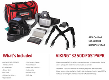 Load image into Gallery viewer, VIKING™ 3250D FGS® PAPR with Standard Battery
