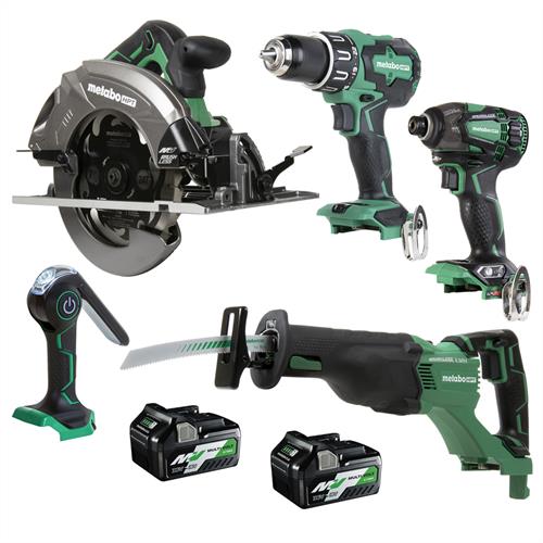 Metabo HPT MultiVolt 5 Tool Cordless Combo Kit (KC18DBFL2QDM)